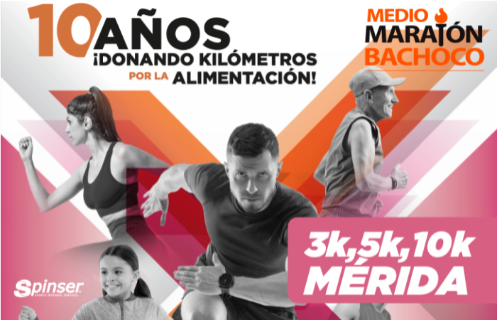 3k,5k,10k MÉRIDA-MEDIO MARATON BACHOCO